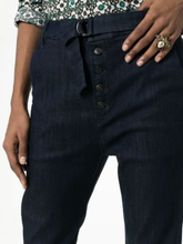 Load image into Gallery viewer, Anthropologie 3x1 Jeans Womens 25  Blue Cropped Straight Leg Ultra High-Rise Belt