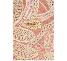 Load image into Gallery viewer, Anthropologie Skirt Mini Womens 4 Pink Cotton Beaded Embroidered Scallop Hem