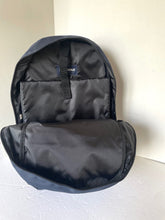 Load image into Gallery viewer, Barbour Arwin Canvas Explorer Backpack Large Blue Laptop Sleeve Lightweight