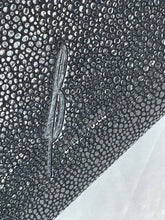 Load image into Gallery viewer, Brian Atwood Clutch Crossbody Women Small Black Leather Envelope Gold Studded