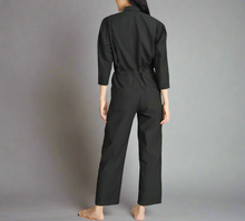 Load image into Gallery viewer, Citizens of Humanity Womens Slouchy Jumpsuit Small Olive Straight Crop Frida