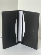 Load image into Gallery viewer, Coach Bifold Card Case Black Wallet Mens Sport Calf Leather Slim 87121 ORGPKG