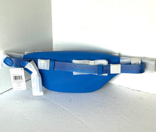 Load image into Gallery viewer, Coach Charter Belt Bag 7 Mens Blue Leather Sling Fanny Pack Waist CP402