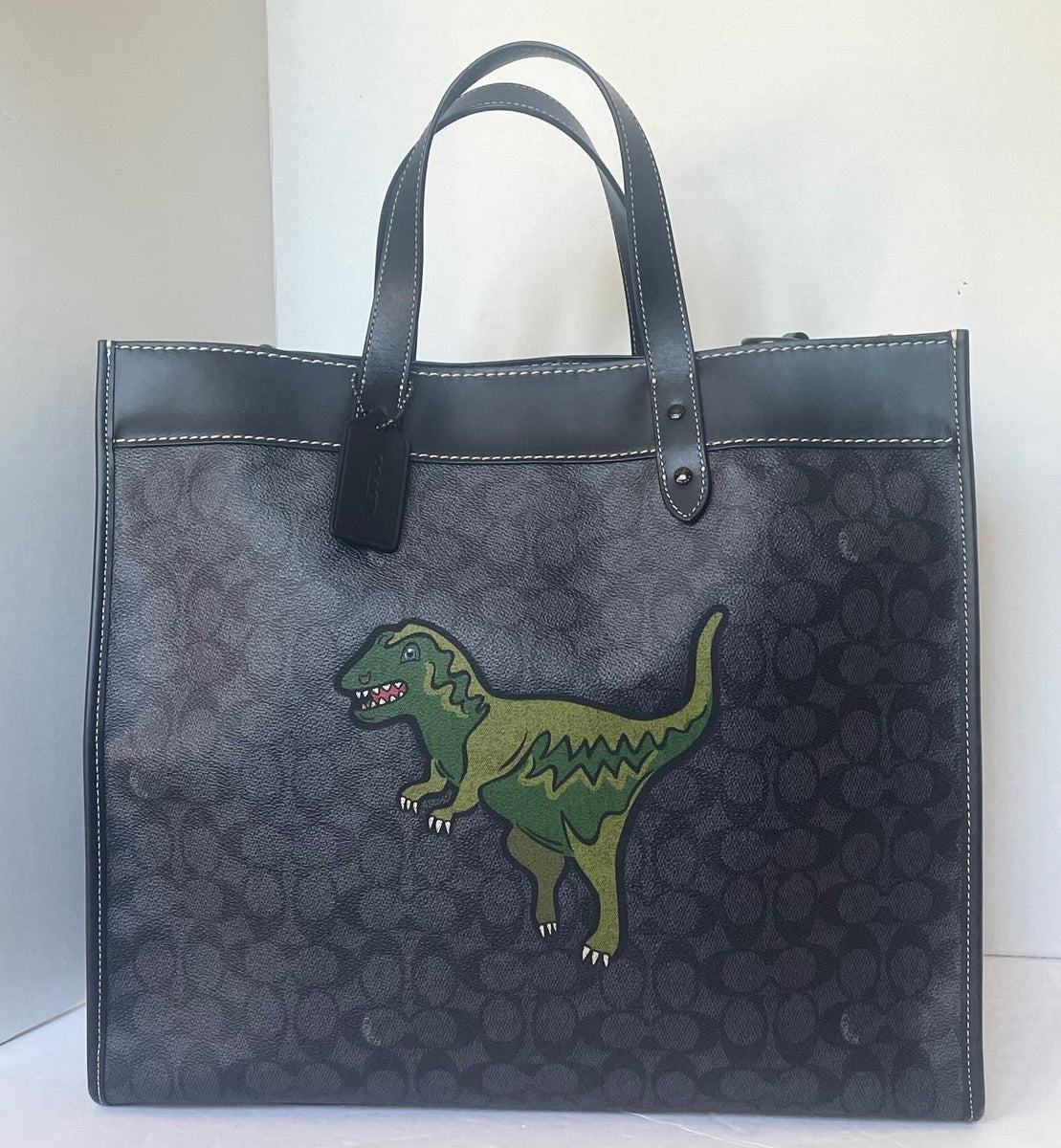 Coach rexy tote bag online