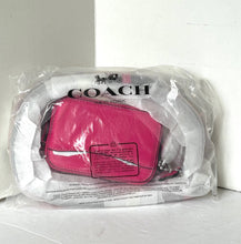 Load image into Gallery viewer, CoachMiniCrossbodyPouchPinkCrossgrainLeatherCP271CardsEarbudsCase
