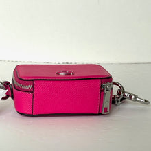 Load image into Gallery viewer, CoachMiniCrossbodyPouchPinkCrossgrainLeatherCP271CardsEarbudsCase