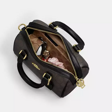 Load image into Gallery viewer, Coach Mini Rowan Crossbody Bag Cherry CY745 White Leather Small ORGPKG