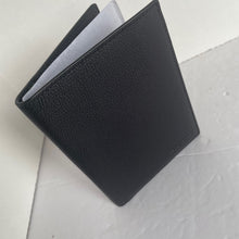 Load image into Gallery viewer, Coach Passport Case Black Calf Leather Slim Wallet 93604 Travel ORIGPKG