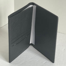 Load image into Gallery viewer, Coach Passport Case Black Calf Leather Slim Wallet 93604 Travel ORIGPKG