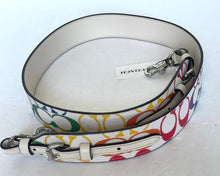 Load image into Gallery viewer, Coach Replacement Hand Bag Crossbody Strap Rainbow Leather Canvas CJ952
