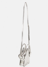 Load image into Gallery viewer, Coach Silver Star Crossbody Bag Small Mirror Metallic Leather CN700 Top Handles