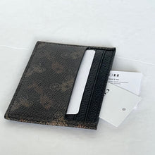 Load image into Gallery viewer, Coach Slim Card Case Horse Carriage Brown Truffle Canvas Leather 4910 ORGPKG