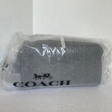 Load image into Gallery viewer, Coach Small Travel Dopp Kit 2515 Black Leather Signature Canvas Toiletry Bag