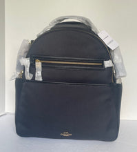 Load image into Gallery viewer, Coach Baby Diaper Backpack Bag Large Nylon Leather Lightweight Pad Pouch