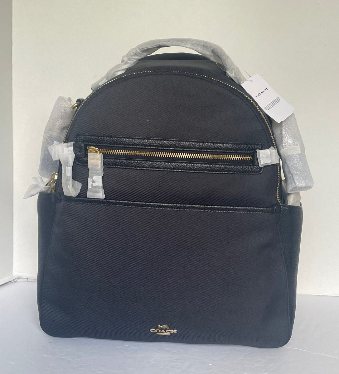 Coach Baby Diaper Backpack Bag Large Nylon Leather Lightweight Pad Pou Luxe Fashion Finds