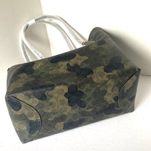 Load image into Gallery viewer, Coach City Tote Signature Canvas Camo Green Large CV953 Shoulder Bag ORGPKG