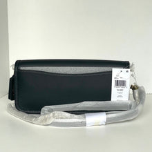 Load image into Gallery viewer, Coach Dinky Black Leather Shoulder Bag Gold Chain Strap CW641 Original