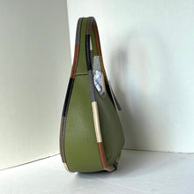 Load image into Gallery viewer, Coach Ergo Bag Coachtopia Colorful Binding Olive Shoulder Bag 90s Leather CL701