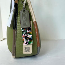 Load image into Gallery viewer, Coach Ergo Bag Coachtopia Colorful Binding Olive Shoulder Bag 90s Leather CL701