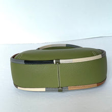 Load image into Gallery viewer, Coach Ergo Bag Coachtopia Colorful Binding Olive Shoulder Bag 90s Leather CL701