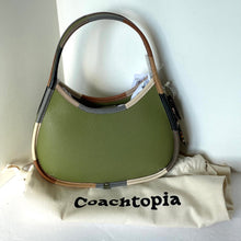 Load image into Gallery viewer, Coach Ergo Bag Coachtopia Colorful Binding Olive Shoulder Bag 90s Leather CL701