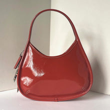 Load image into Gallery viewer, Coach Ergo Bag Crinkle Patent Shoulder Bag Coachtopia Leather Orange CQ003