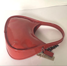 Load image into Gallery viewer, Coach Ergo Bag Crinkle Patent Shoulder Bag Coachtopia Leather Orange CQ003