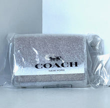 Load image into Gallery viewer, Coach Essential Mini Trifold Wallet Brown Signature Canvas CM438 Rust ORGPKG