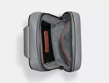 Load image into Gallery viewer, Coach Gotham Pack Sling Mens Gray Leather Small Backpack Crossbody C5331