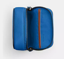 Load image into Gallery viewer, Coach Gotham Sling Pack 13 Blue Leather Sling Shoulder Bag CR849 ORGPKG