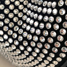 Load image into Gallery viewer, Coach Jonie Mini Bag Crystal Beaded Leather CW574 Crossbody Black Wristlet