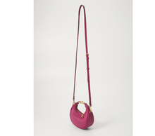 Load image into Gallery viewer, Coach Jonie Mini Pink Glovetanned Leather Crossbody Wristlet Bag CR508 ORGPKG