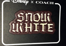 Load image into Gallery viewer, Coach Snow White Sticker Dark Disney Leather Notebook Phone Case Fairytale