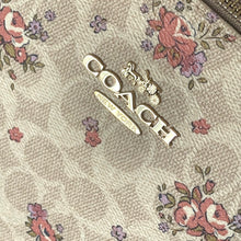 Load image into Gallery viewer, Coach Vintage Floral Gallery Tote Large Beige Zip Signature Canvas CBF1 Pink ORGPKG
