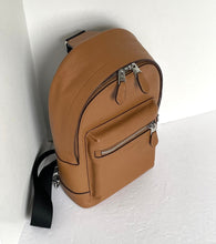 Load image into Gallery viewer, Coach West Pack Sling Bag Brown Pebble Leather Sling Backpack 2540 Adjustable