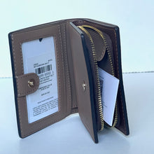 Load image into Gallery viewer, Coach x Peanuts 2025 Snap Wallet CBN89 Snoopy 75th Anniversary Woodstock Brown