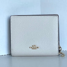 Load image into Gallery viewer, Coach x Peanuts 2025 Snap Wallet Charlie Brown Gang CBN36 75th Anniversary White
