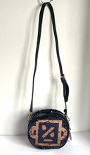 Load image into Gallery viewer, Desigual Round Crossbody Reversible Sequins Female Robot Purple Shoulder Bag