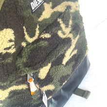 Load image into Gallery viewer, Diesel Wintry Marmut Camo Backpack Mens Large Green Sherpa Laptop Sleeve