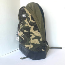 Load image into Gallery viewer, Diesel Wintry Marmut Camo Backpack Mens Large Green Sherpa Laptop Sleeve