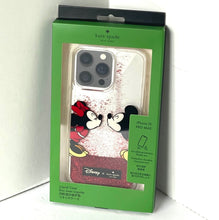 Load image into Gallery viewer, Kate Spade Disney iPhone 15 Pro Max Case Minnie Mickey Liquid Red 6.7" Boxed