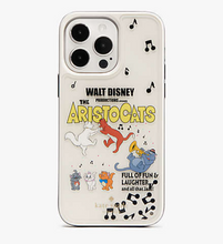 Load image into Gallery viewer, Disney X Kate Spade iPhone 14 PRO MAX Aristocats Liquid Case Hard Shell