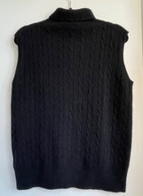 Load image into Gallery viewer, ERDEM Sleeveless Cashmere Turtleneck Sweater