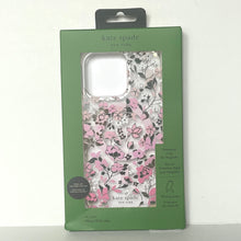 Load image into Gallery viewer, Kate Spade iPhone 15 Pro Max Case Flowerbed Pink Clear MagSafe Protective Floral