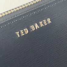 Load image into Gallery viewer, Ted Baker Large Continental Wallet Tassel Zip Womens Black Leather Robyna
