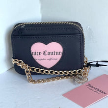 Load image into Gallery viewer, Juicy Couture Heritage Small Square Credit Card Wallet Green Limited Edition