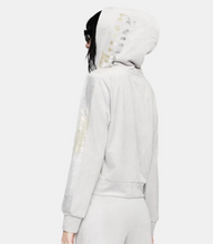 Load image into Gallery viewer, Juicy Couture Women’s Hoodie VelourTrack Jacket with Logo Bling Beading, XS