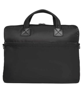 Karl Lagerfeld Computer Bag Mens Large Black Laptop Nylon Messenger Briefcase