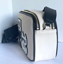 Load image into Gallery viewer, Karl Lagerfeld Crossbody Womens Beige Maybelle Double Zip Choupette Camera Bag