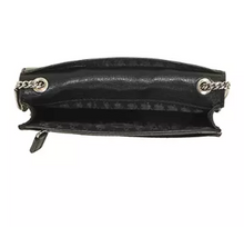 Load image into Gallery viewer, Karl Lagerfeld Small Kosette Leather Shoulder Bag Black Chain Strap Crossbody